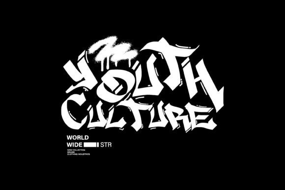 Grafity Typography Graphic: Bold Design for Modern Brands
