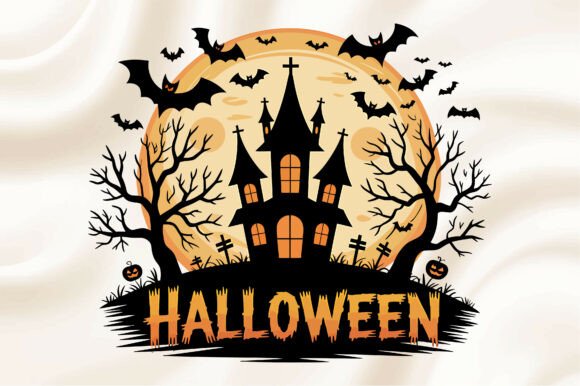Halloween T-Shirt Vector Graphic: Beyond the Spooky Template