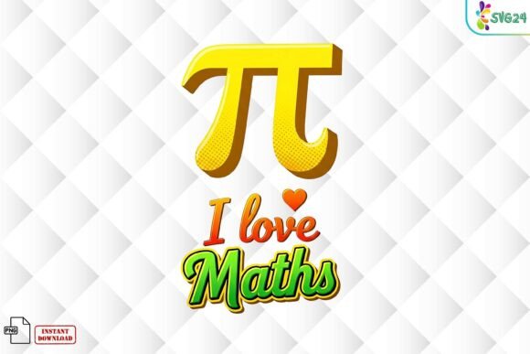 I Love Maths Pi Symbol Graphic PNG: A Designer's Guide