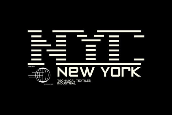 New York Typography Bold Graphic Tee: Urban Edge for Your Brand