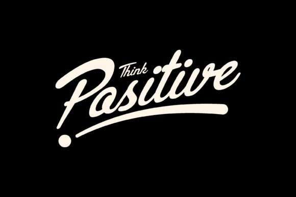 Positive Bold Typography Graphic Tee: Your Secret Weapon for Standout Streetwear