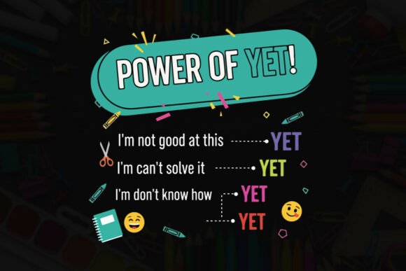 The Power of Yet: A Mindset Graphic for Bold Branding
